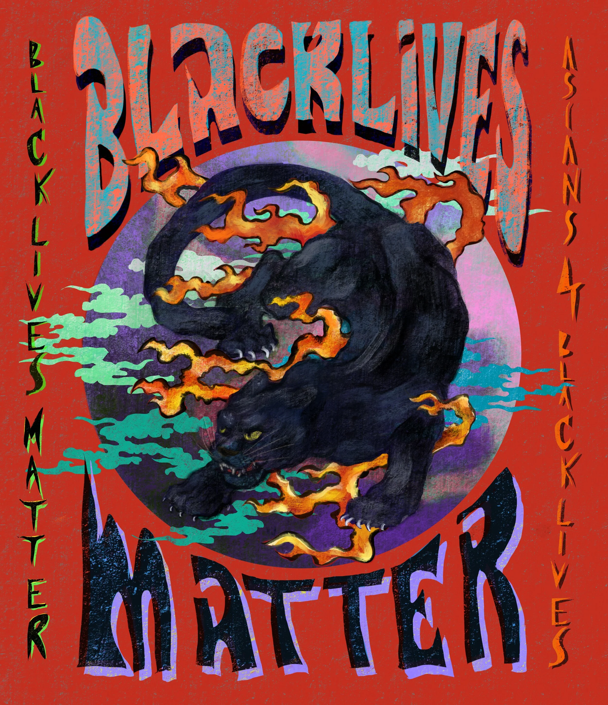 Free Black Lives Matter poster with donation links — ZADIE XA